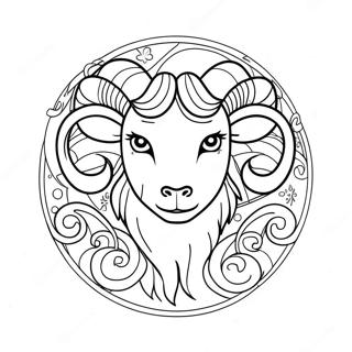 Pagina Para Colorir Do Signo De Aries 74241-17589