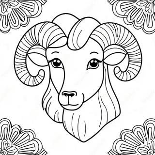 Pagina Para Colorir Do Signo De Aries 74241-17590