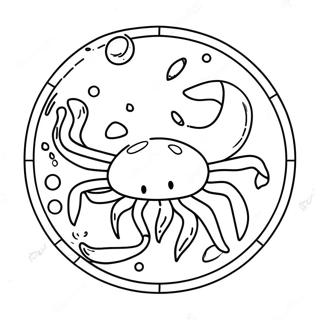 Pagina Para Colorir Do Signo De Cancer 74244-17601