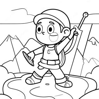 Pagina Para Colorir Aventura Prodigy 74293 17640