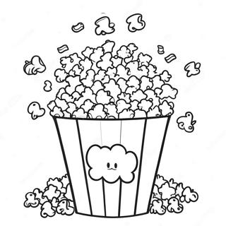 Pagina Para Colorir De Pipoca Em Um Cinema 74370-17697