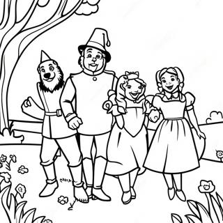 Pagina Para Colorir Do Magico De Oz 74699-17947