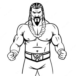 Pagina Para Colorir Da Wwe 74853-18066