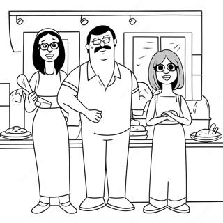 Pagina Para Colorir Do Bobs Burgers 74930-18127