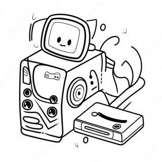 Pagina Para Colorir De Jogos De Video Classicos Dos Anos 80 74959-18157