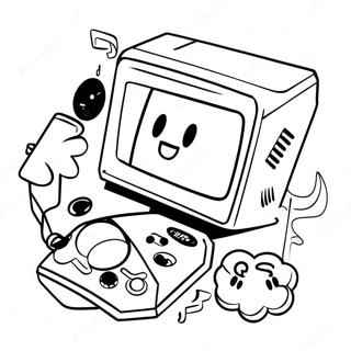 Pagina Para Colorir De Jogos De Video Classicos Dos Anos 80 74959-18159