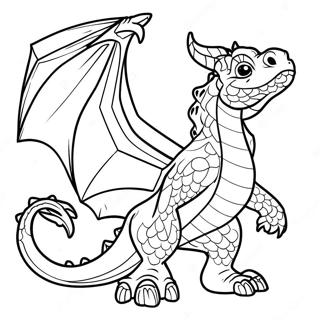 Pagina Para Colorir Do Dragao Ender Feroz 75394-18491