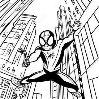 Miles Morales Páginas Para Colorir