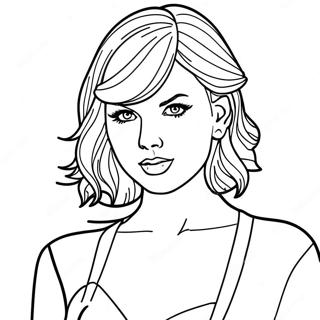 Pagina Para Colorir Da Taylor Swift Reputation 75909-18886