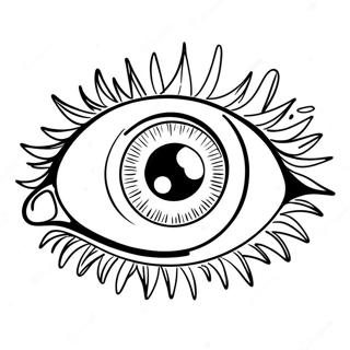 Pagina Para Colorir De Olho Humano Realista 75963 18933