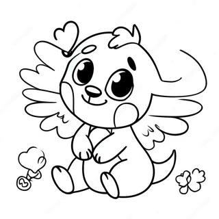 Pagina Para Colorir Do Stitch E Da Angel Fofos 76012-18967
