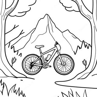 Pagina Para Colorir Da Aventura De Mountain Bike 76116-19050