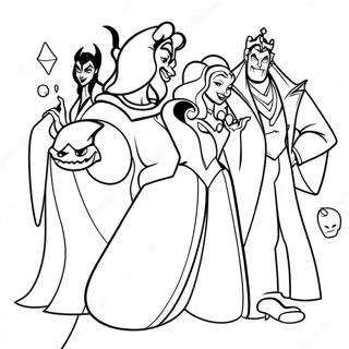 Pagina Para Colorir Dos Viloes Da Disney 76369-19248