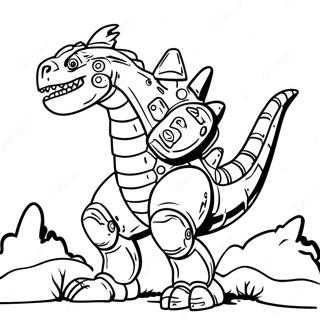 Mechagodzilla Páginas Para Colorir