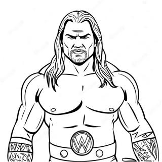 Pagina Para Colorir Da Wwe 76446-19306