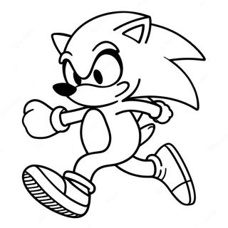 Pagina Para Colorir De Sonic O Ourico Correndo Rapido 76856-19629