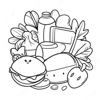 Pagina Para Colorir De Escolhas Saudaveis Livre De Drogas 77372-20019