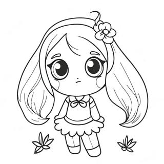 Miku Páginas para Colorir