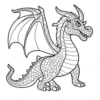 Pagina Para Colorir Dragao Mitico 77860-20388