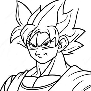 Pagina Para Colorir Goku Black Com Aura Rosa 77916-20442