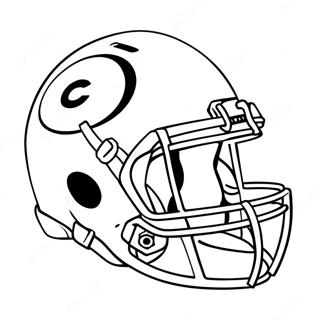 Pagina Para Colorir Capacete Do Green Bay Packers 77967-20477