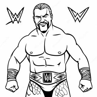 Pagina Para Colorir Da Wwe 78015-20506