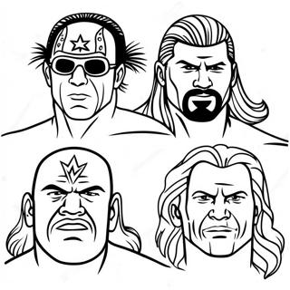 Pagina Para Colorir Dos Superstars Da Wwe Em Acao 78016-20509