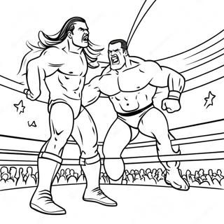 Pagina Para Colorir Dos Superstars Da Wwe Em Acao 78016-20510