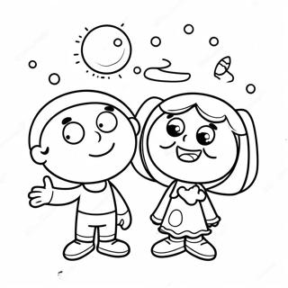 Pagina Para Colorir Da Aventura Magica De Cosmo E Wanda 78378-20793