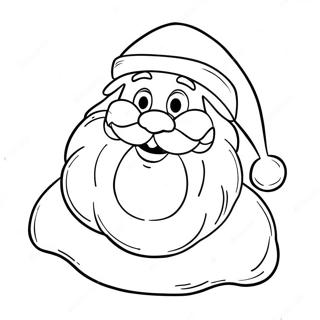Pagina Para Colorir Papai Noel Bobo 78404-20815