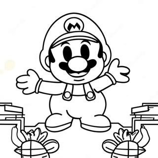 Filme Super Mario Bros Páginas Para Colorir