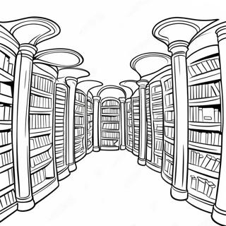 Pagina Para Colorir Da Biblioteca 78479-20868