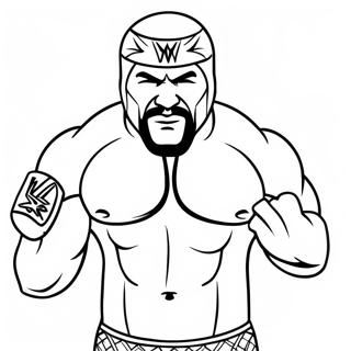 Pagina Para Colorir Da Wwe 78505-20888