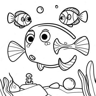 Desenho Para Colorir De Procurando Dory 78660-21005