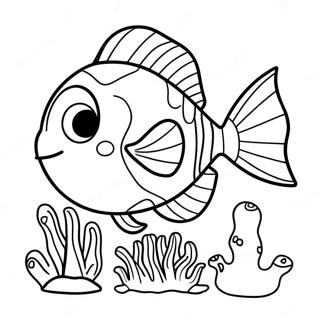 Desenho Para Colorir De Procurando Dory 78660-21008