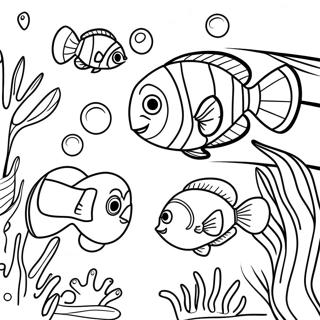 Desenho Para Colorir Da Aventura Subaquatica De Procurando Dory 78661-21009