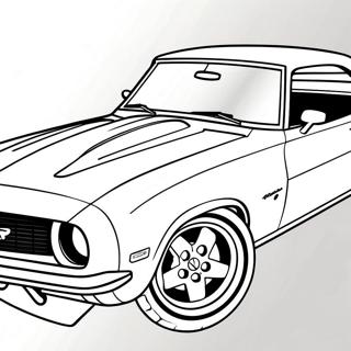 Camaro Páginas Para Colorir