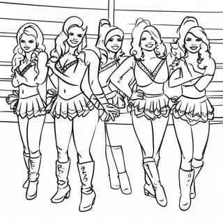 Pagina Para Colorir Das Cheerleaders Dos Dallas Cowboys 78817-21129