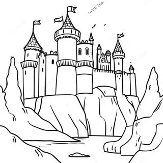 Pagina Para Colorir Castelo Medieval 78870 21174