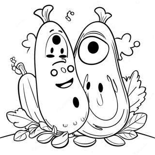Pagina Para Colorir Do Veggietales 78970-21247