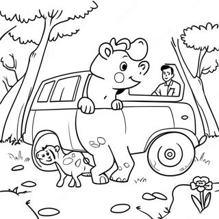 Pagina Para Colorir Safari 79098-21347