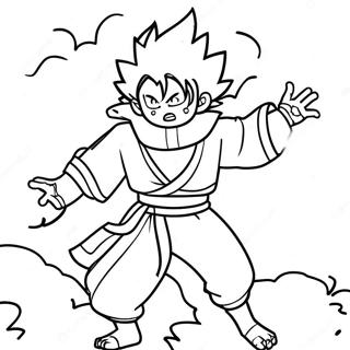 Pagina Para Colorir Do Zenitsu Na Pose De Respiracao Do Trovao 79306-21511