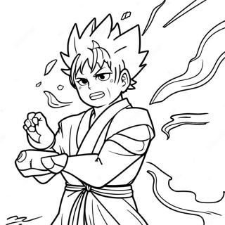 Pagina Para Colorir Do Zenitsu Na Pose De Respiracao Do Trovao 79306-21512