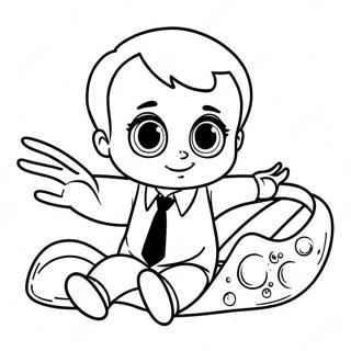 Boss Baby Páginas Para Colorir