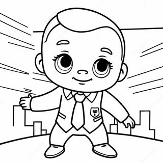 Pagina Para Colorir Do Boss Baby De Terno 79332 21532
