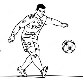 Cristiano Ronaldo Páginas Para Colorir