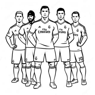 Cristiano Ronaldo Páginas Para Colorir