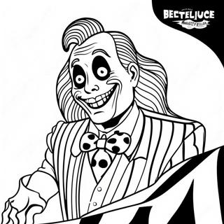 Pagina Para Colorir Do Beetlejuice Com Lydia 79410 21593