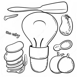 Pagina Para Colorir De Utensilios De Cozinha Coloridos 79589-21732