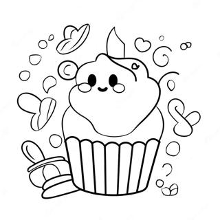 Pagina Para Colorir De Cupcake Brincalhao 79643-21780